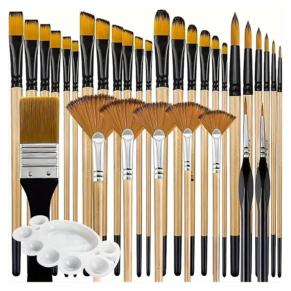Bamboo Brush Set