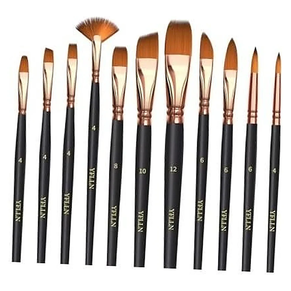 Black Brush Set