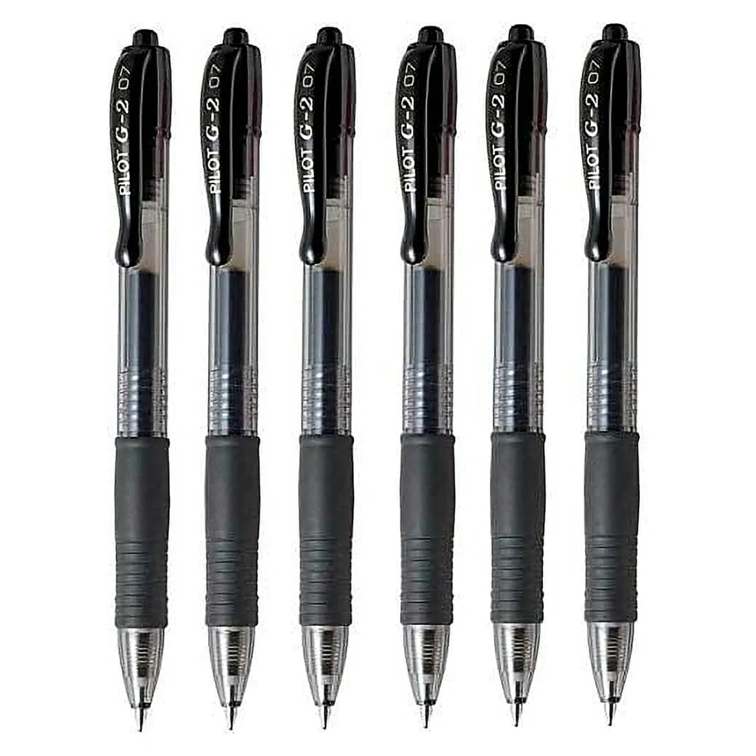 Black Pens Set of Six