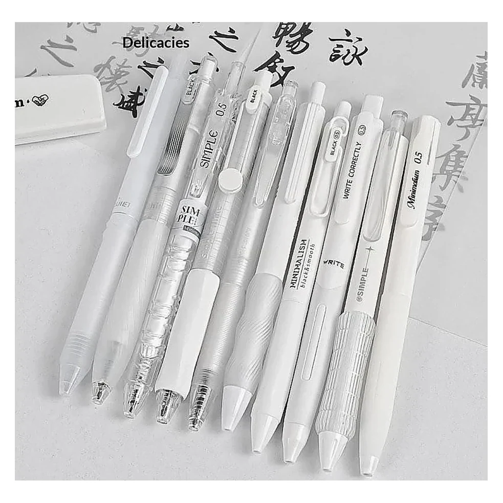 White Pens Set