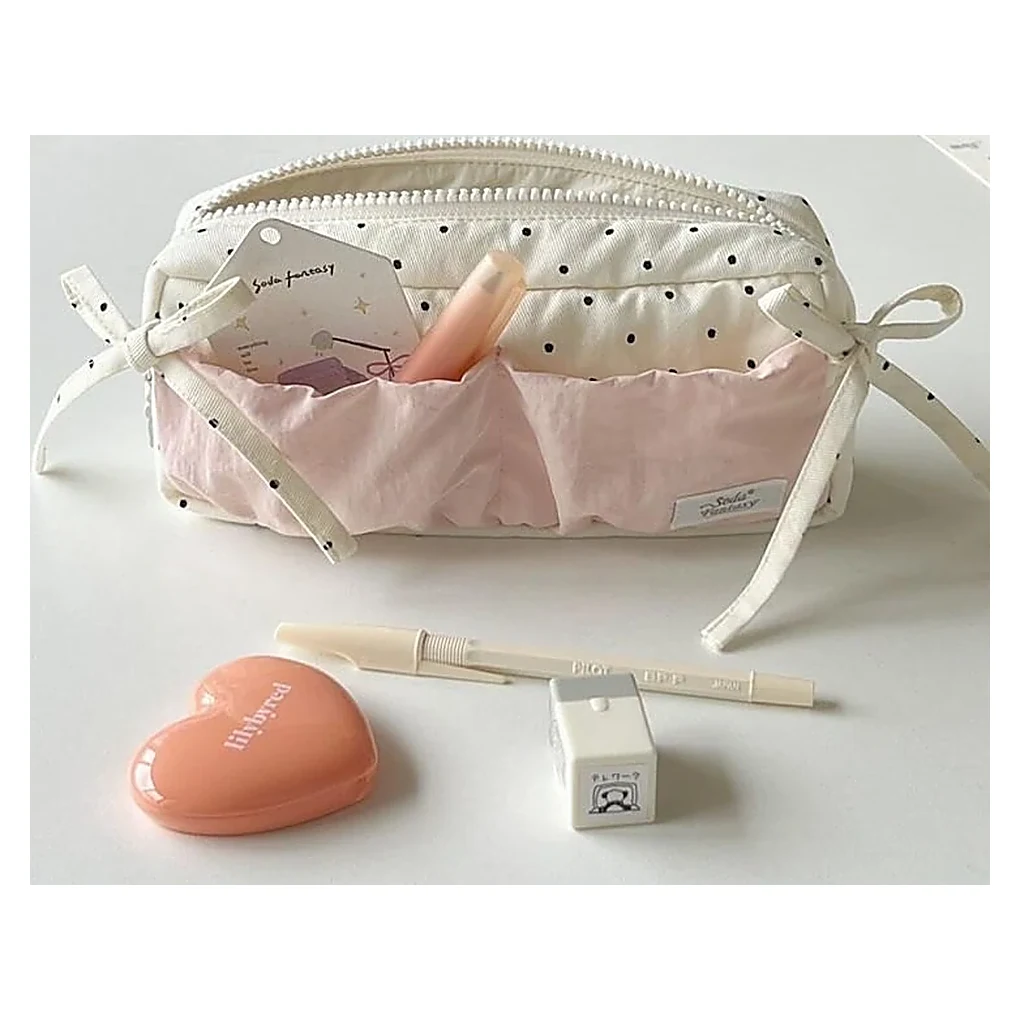 Pink Pencil Case Open