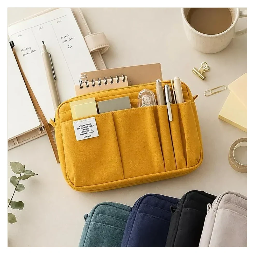 Yellow Pencil Case