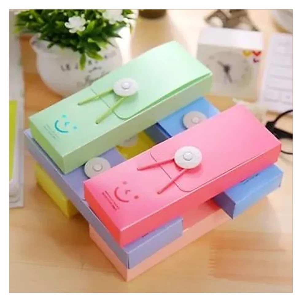 Pastel Pencil Cases with Pins