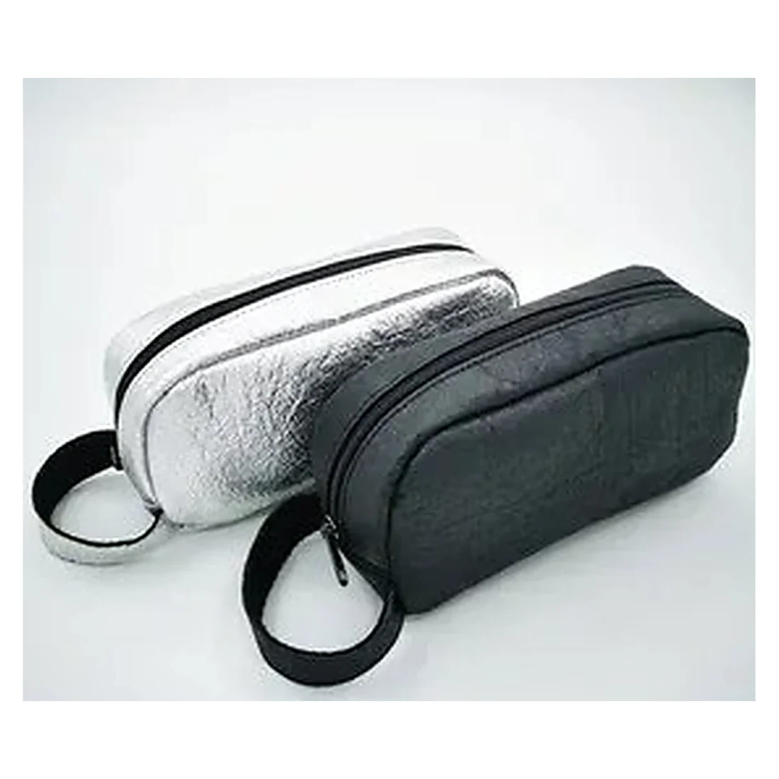 Silver and Black Pencil Cases
