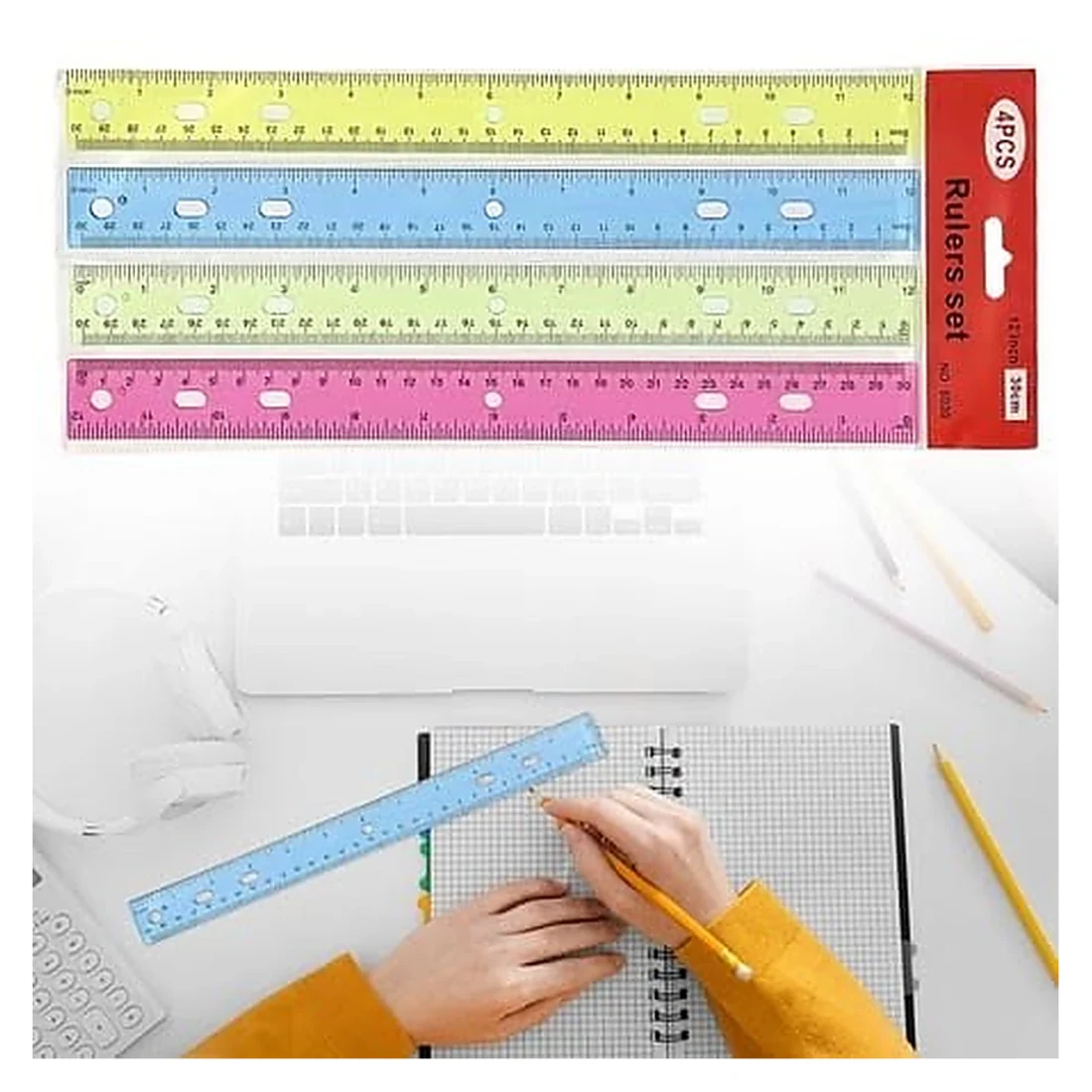 Colourful Rulers Set