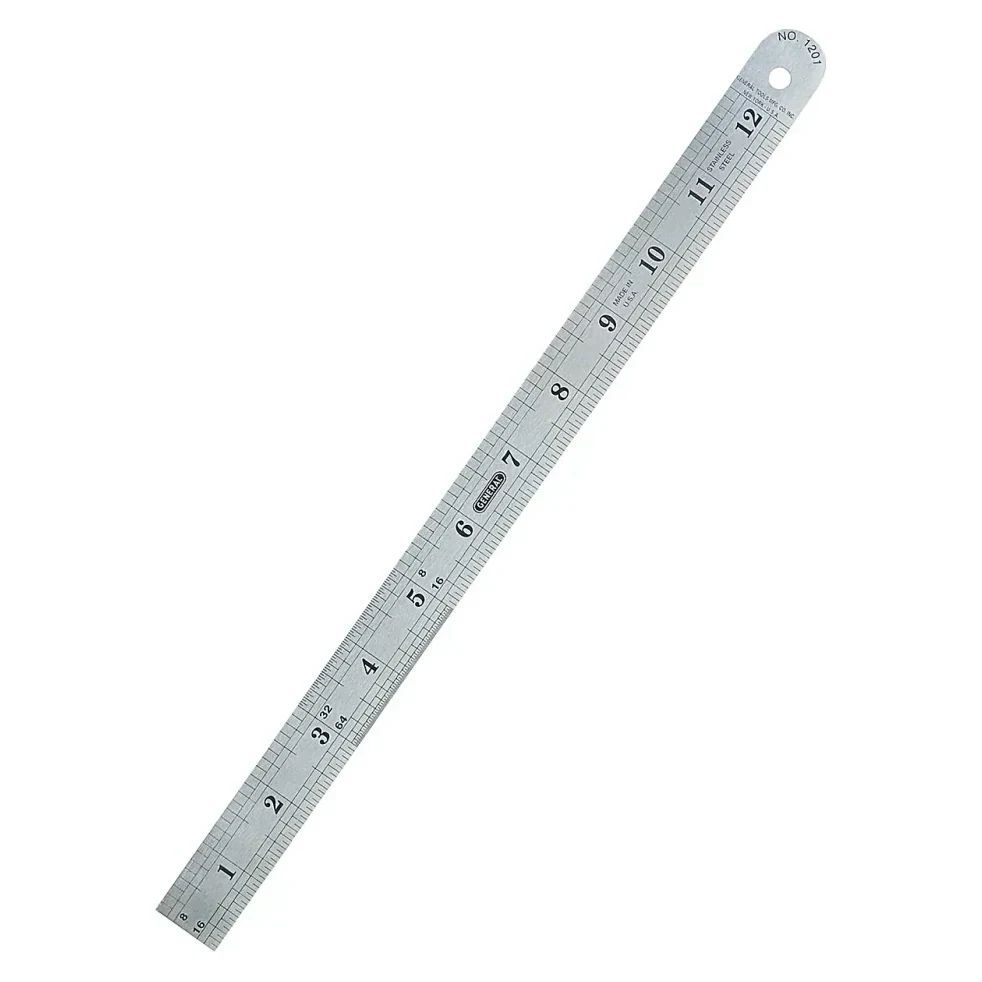 Metal Ruler with Hole