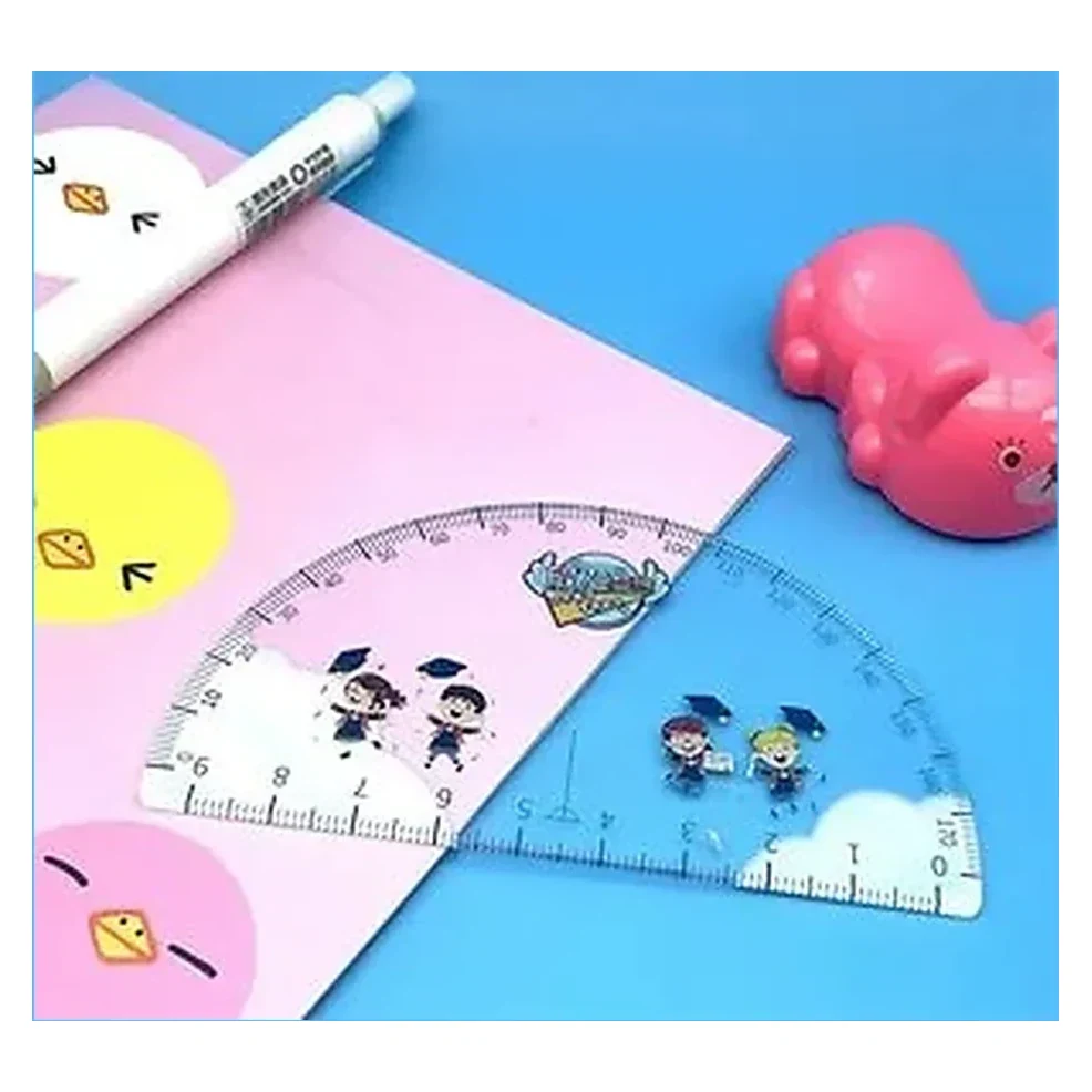 Geometry Set with Protractor