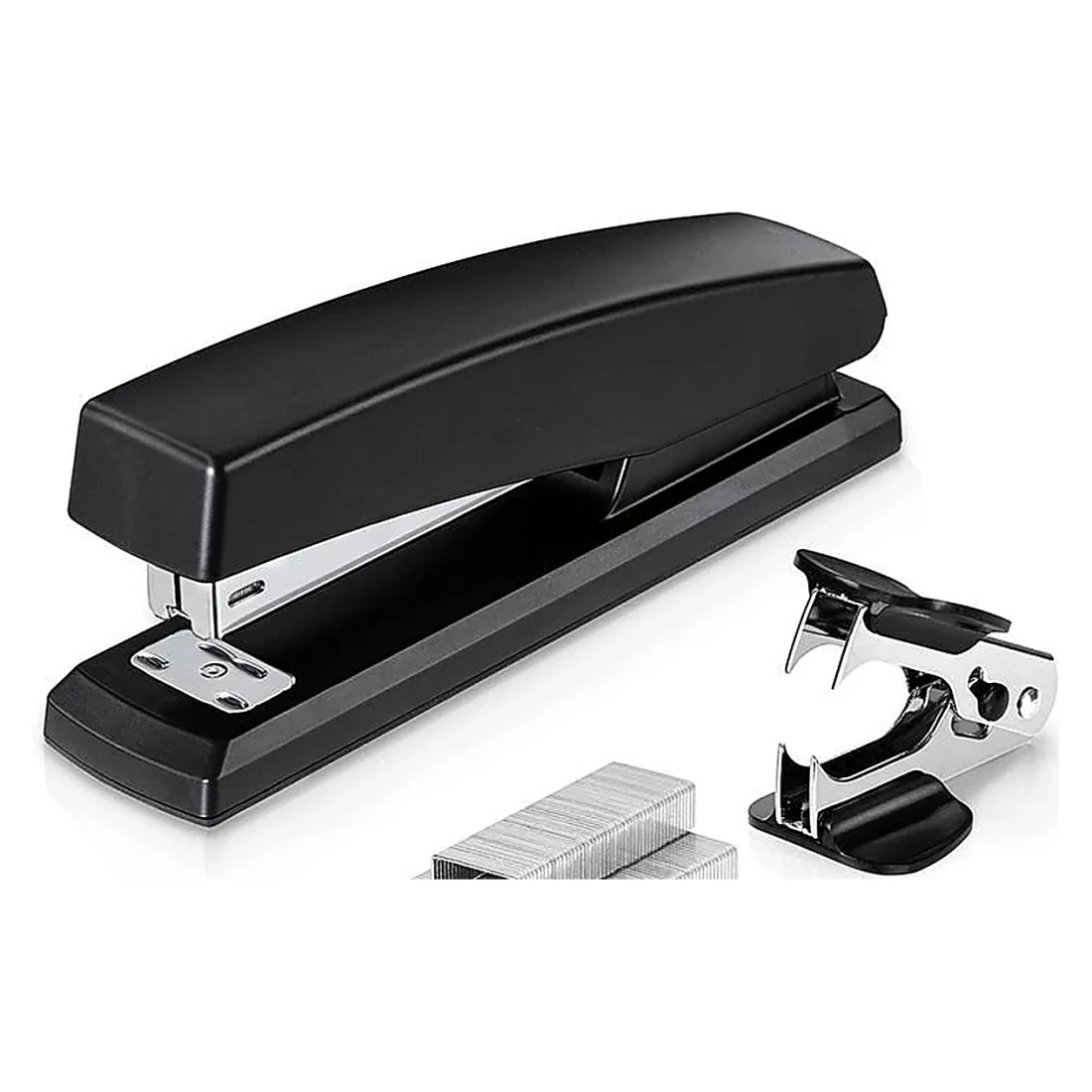 Black Stapler with Staple Strip