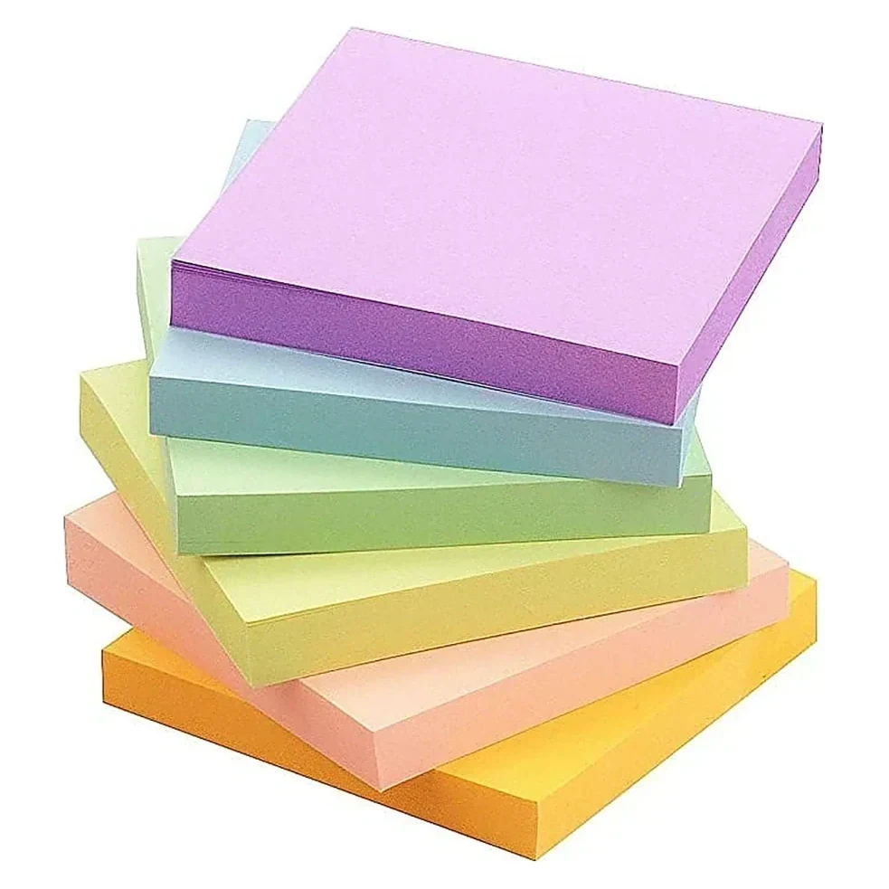 Pastel Sticky Notes Stack