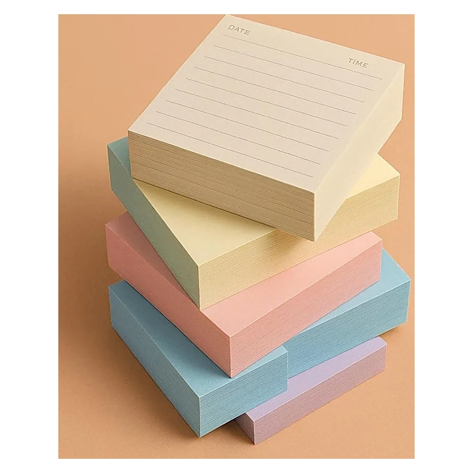 Sticky Notes Stack Warm