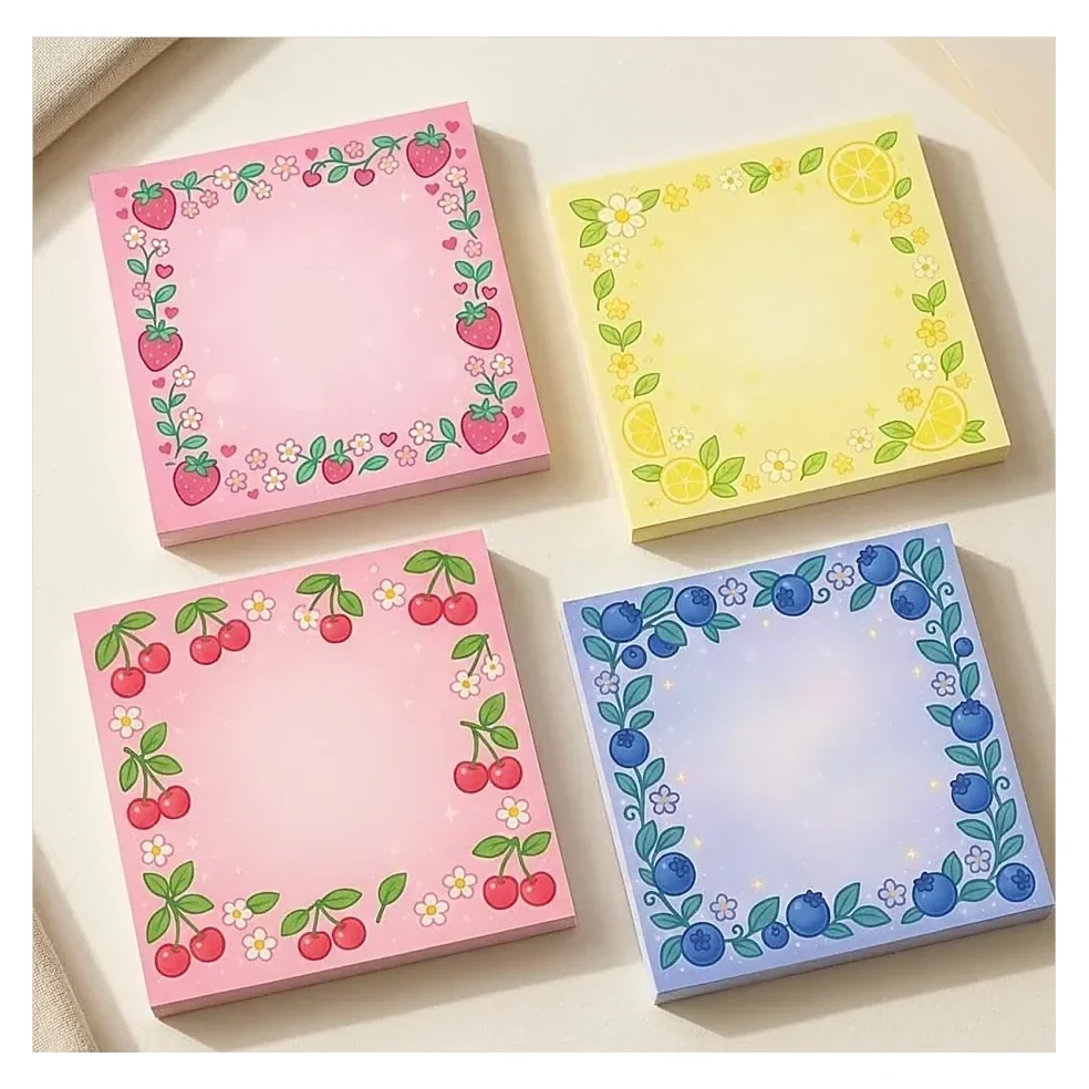 Floral Sticky Notes