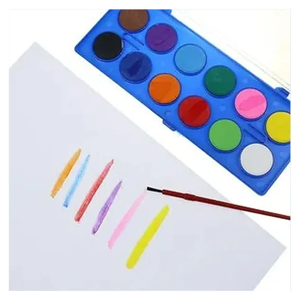 Watercolour Palette with Water Brush