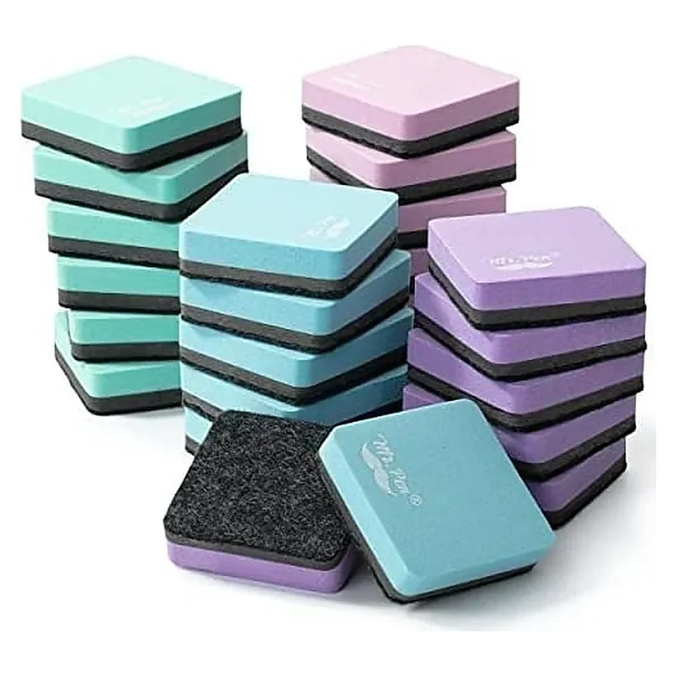 Pastel Whiteboard Erasers