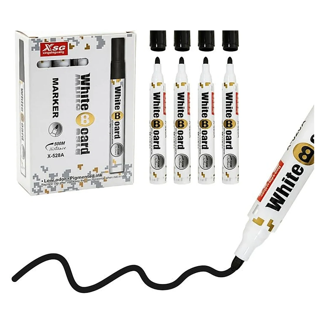Whiteboard Marker with Printed Card