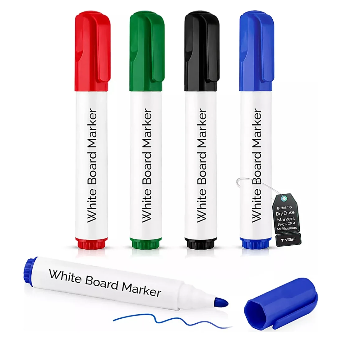 Whiteboard Markers Set of Four