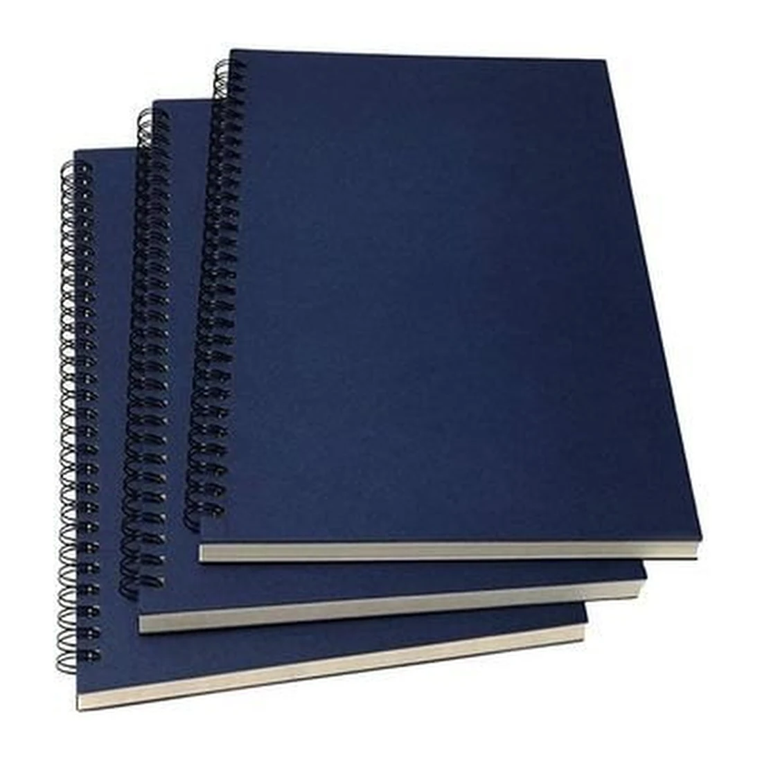 Navy Spiral Notebook Set