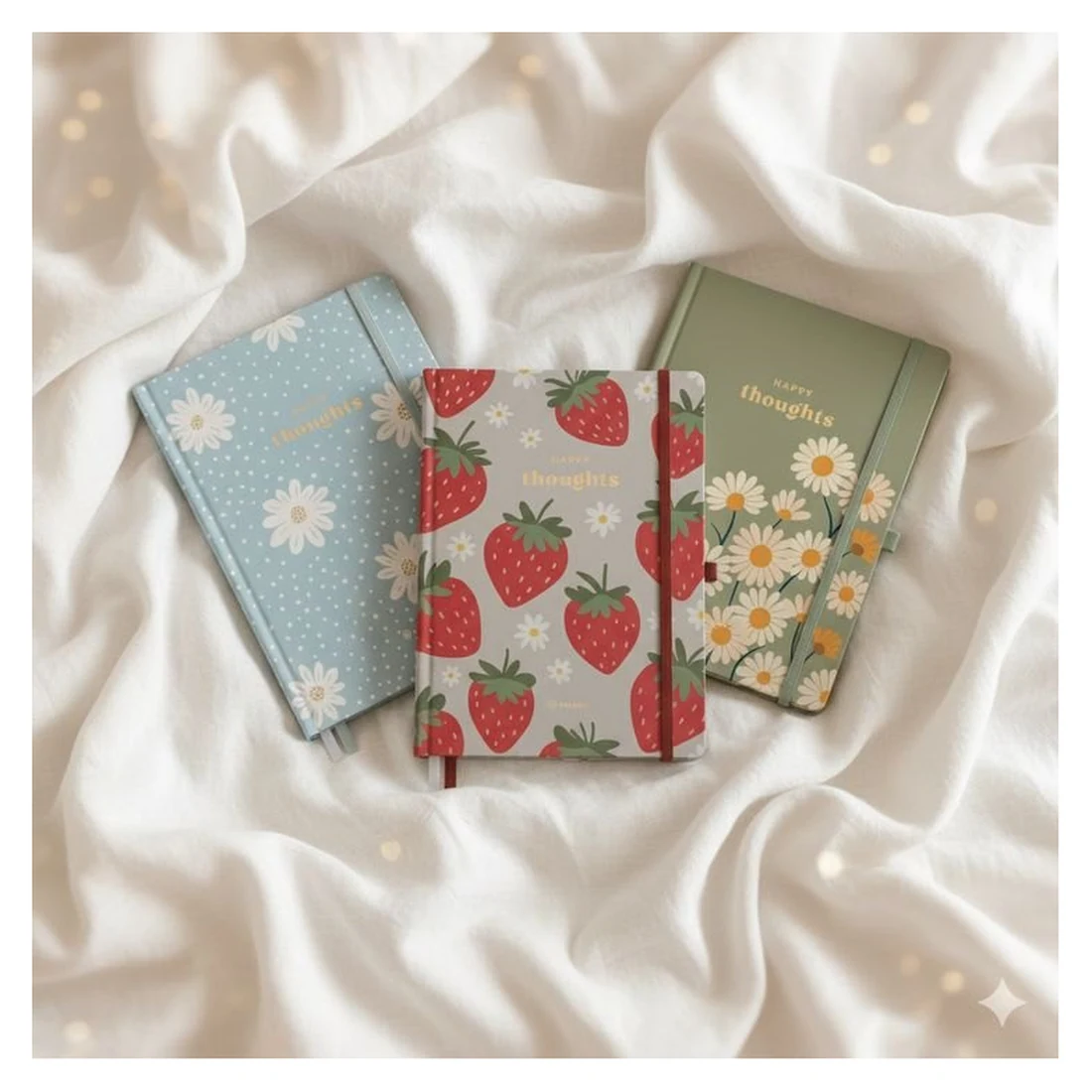 Pastel Pattern Notebook Set