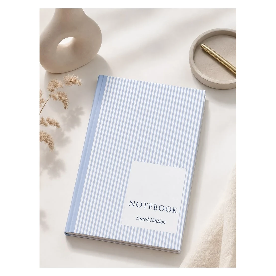 Blue Stripe Notebook