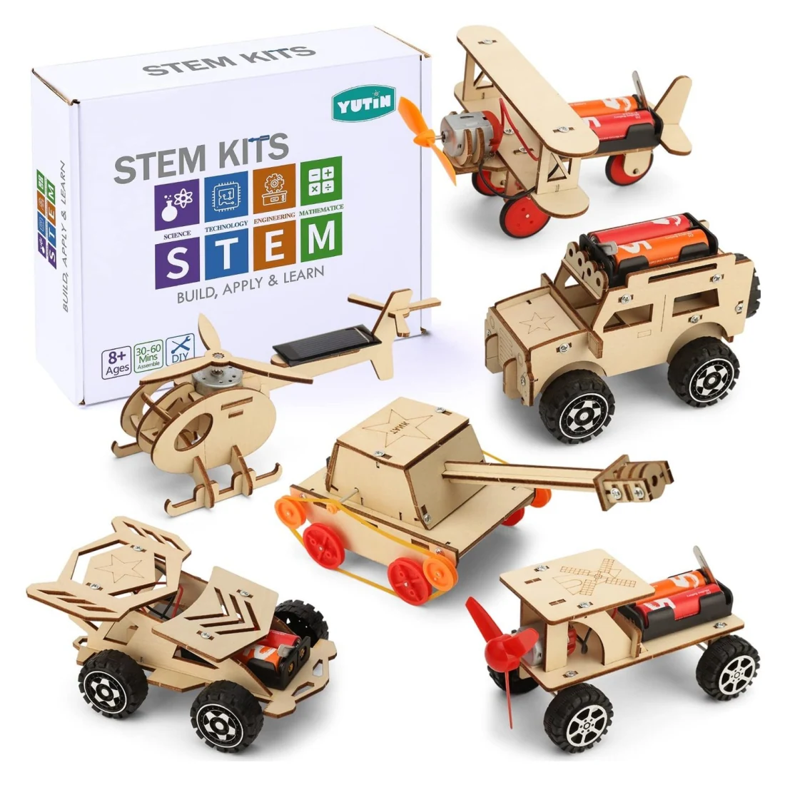 Wooden STEM Model Kit
